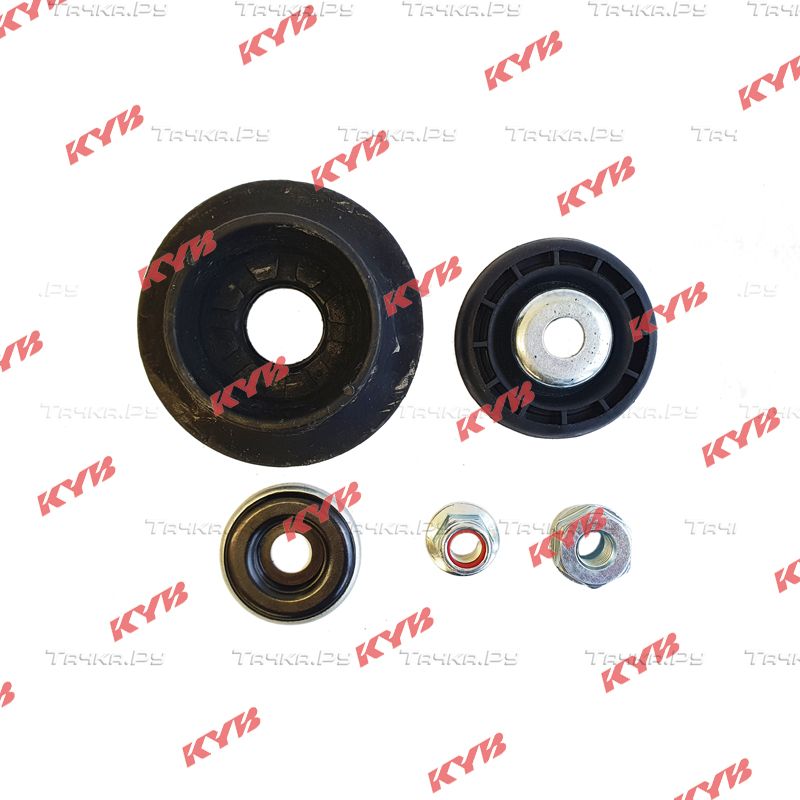 Опора амортизатора (стойки) KYB (Каяба) Suspension Mounting Kit передняя для Renault Symbol ll 2008-2014. Артикул SM1018