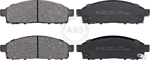 Тормозные колодки ABS. Артикул 37624