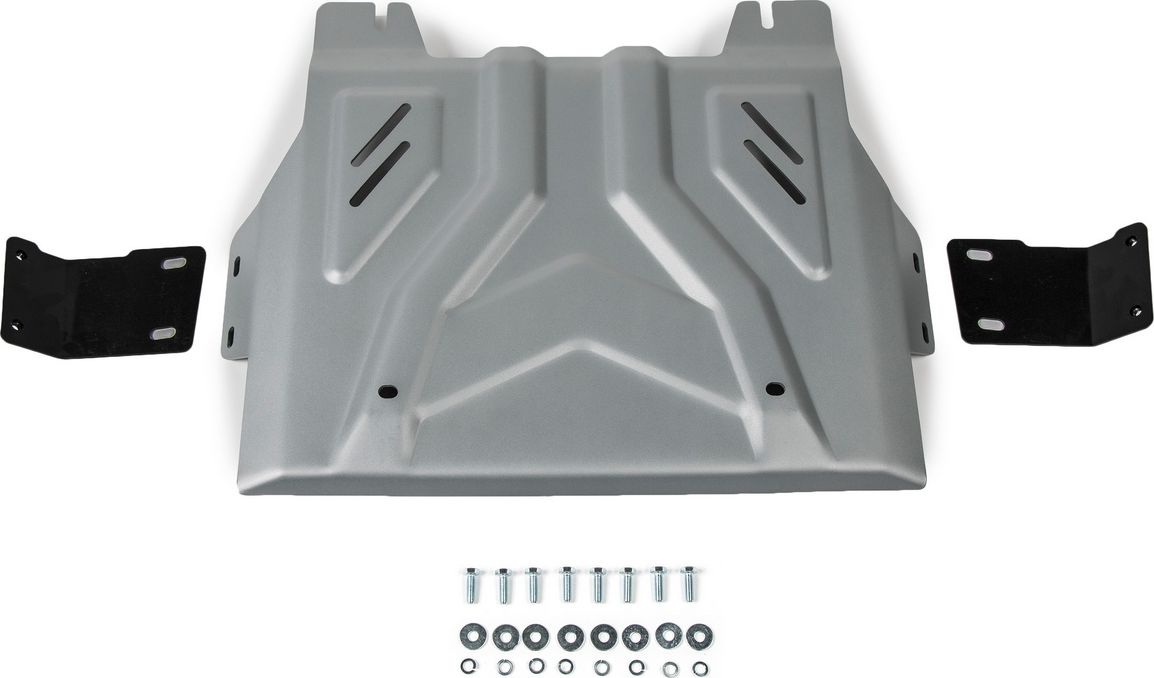 Защита алюминиевая Rival для РК Fiat Fullback 2016-2026. Артикул 333.4048.2