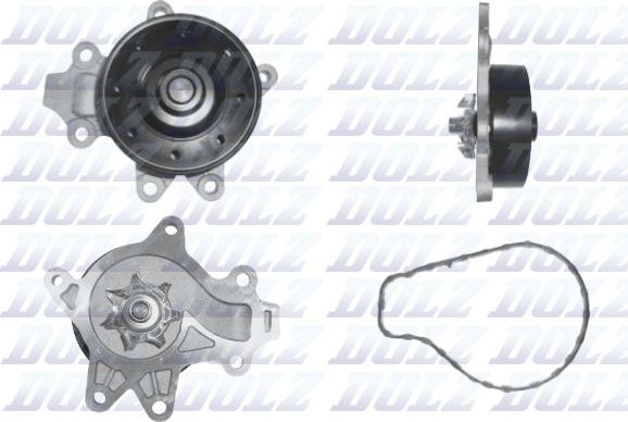 Помпа (водяной насос) Dolz для Lexus NX I 2014-2026. Артикул T271