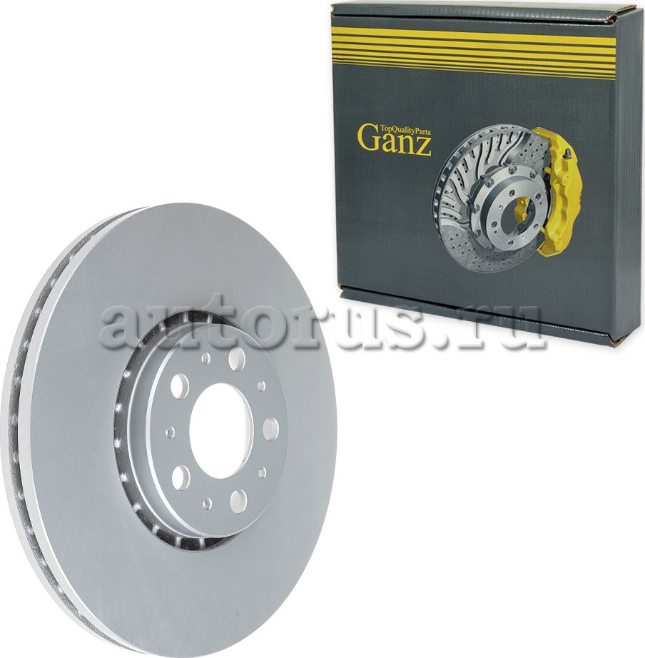 Диск тормозной передний (Ganz). Артикул GIJ06265