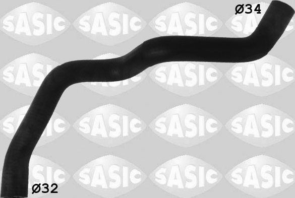 Патрубок системы охлаждения (радиатора) Sasic. Артикул 3404107