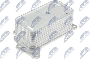 Радиатор масляный (маслоохладитель) для двигателя NTY для Alpina D3 F30 2013-2018. Артикул CCL-BM-021