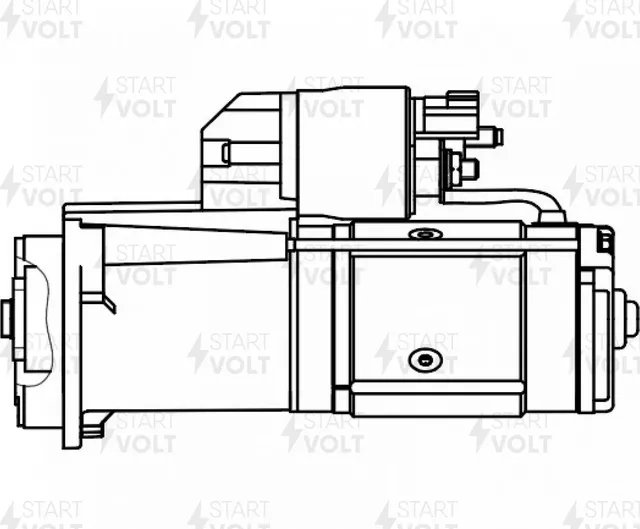 Стартер HYUNDAI H-1/STAREX (07-) 2.5CRDI (116 л.с.) 2,2кВт (Startvolt). Артикул LSt 0863