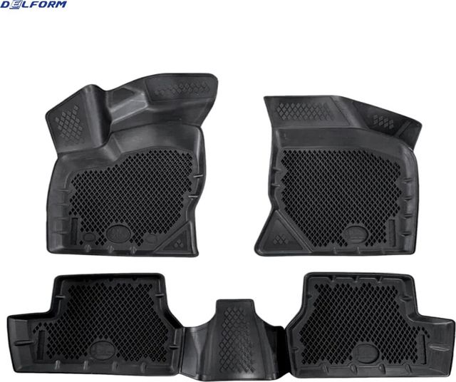 Коврики 3D Delform Premium Ромб в салон ВАЗ Lada Granta I 2014-2026. Артикул EVS0801
