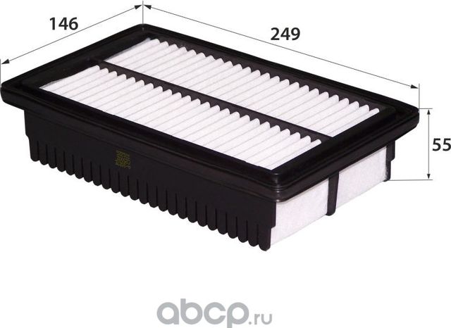 A-1027E OEM 28113-C8000 (фильтр воздушный) (RB-Exide). Артикул A1027E