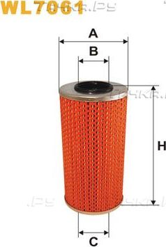 Масляный фильтр WIX Filters. Артикул WL7061