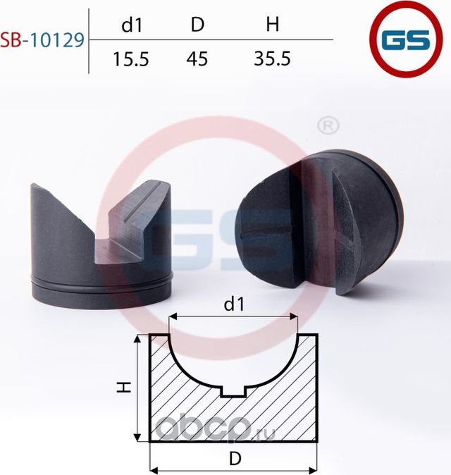 Поджимка треугольного вала диаметром 26мм Mercedes C-class W203 (GS). Артикул SB10129