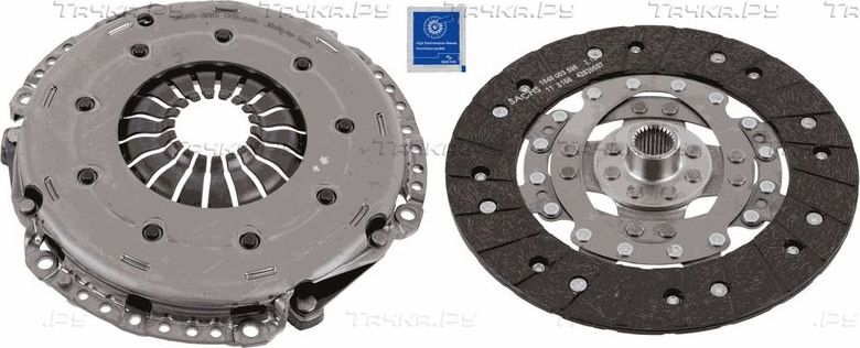 Сцепление (комплект) SACHS XTend для Peugeot 5008 I 2010-2017. Артикул 3000 970 129