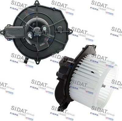 Вентилятор, мотор печки (отопителя) салона FISPA для Peugeot Partner Tepee 2008-2018. Артикул 9.2208
