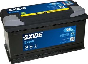 Аккумулятор Exide Excell ** для Porsche Cayenne I (955) 2002-2010. Артикул EB950