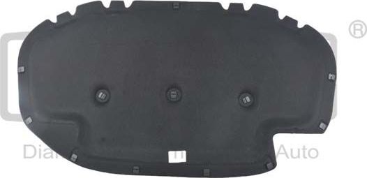 Защита двигателя (пыльник) DPA для Volkswagen Golf VII 2013-2026. Артикул 88631702202