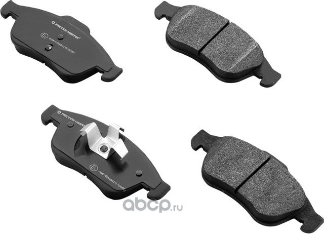 Колодки тормозные дисковые передние (Frictionmaster). Артикул MKD1627