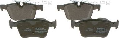 Тормозные колодки Bosch (Low-Metallic) задние для Jaguar F-Pace 2015-2020. Артикул 0 986 494 819