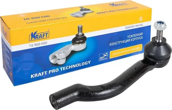 Наконечник рулевой тяги NISSAN QASHQAI/X-TRAIL 07- лев. (Kraft). Артикул KT032300