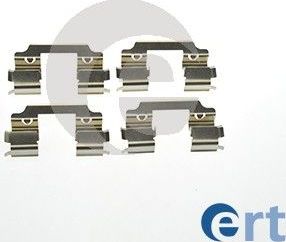 К-КТ УСТАНОВОЧНЫЙ ПЕРЕДНИХ КОЛОДОК ERT. Артикул 420055