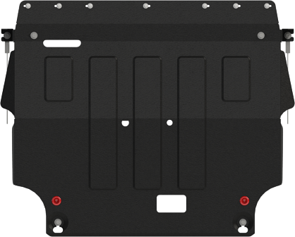 Защита Шериф (2 мм) для картера и КПП Bestune T77 2022-2026. Артикул 28.5114