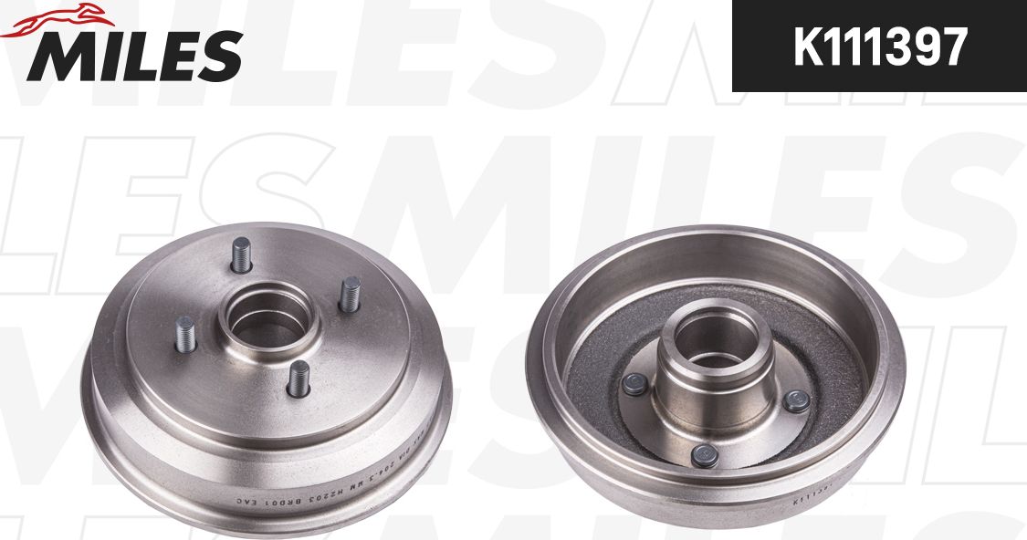 Тормозной барабан Miles. Артикул K111397