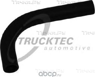 Патрубок радиатора (системы охлаждения) Trucktec Automotive. Артикул 03.40.124