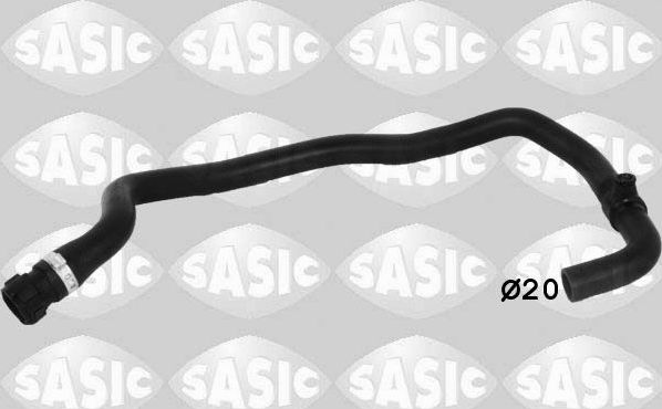 Патрубок системы охлаждения (радиатора) Sasic. Артикул 3404156