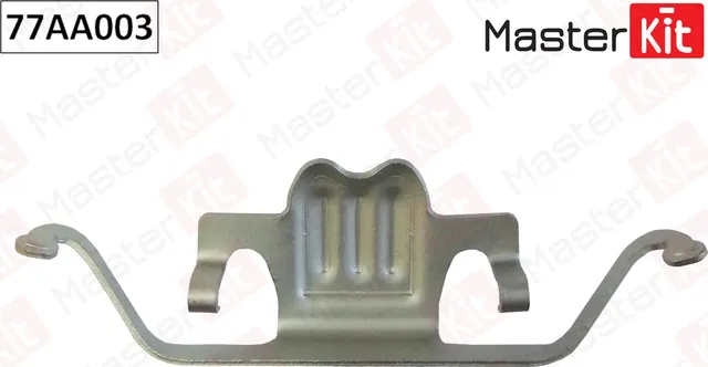 Комплект монтажный тормозных колодок (Master KIT). Артикул 77AA003