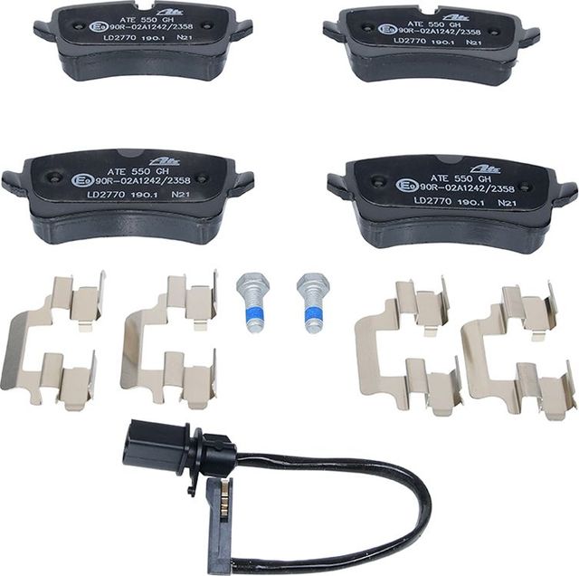 Тормозные колодки ATE Ceramic задние для Audi A7 I (4G) 2010-2018. Артикул 13.0470-2770.2