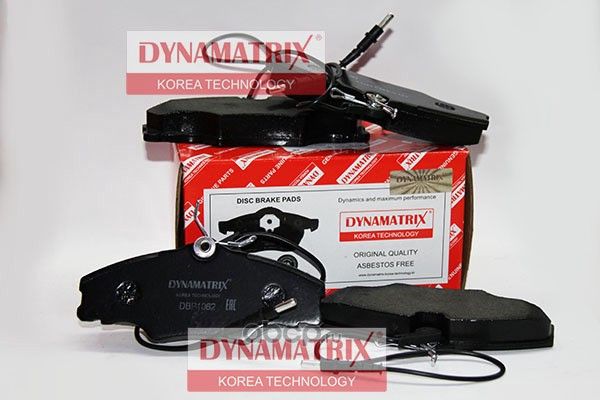 Колодки тормозные дисковые (Dynamatrix-Korea) Dynamatrix-Korea. Артикул DBP1062