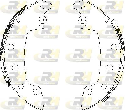Тормозные колодки RoadHouse. Артикул 4017.02