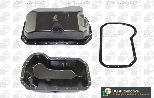 Масляный поддон картера двигателя BGA для Volkswagen Polo III 1995-2002. Артикул SP2306