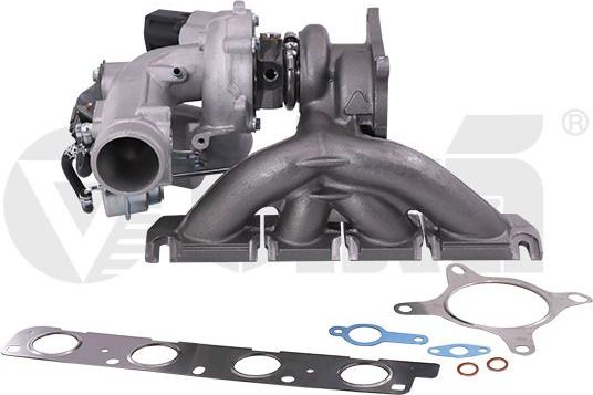 Патрубок интеркулера Vika для Volkswagen Golf VI 2007-2009. Артикул 11451820601