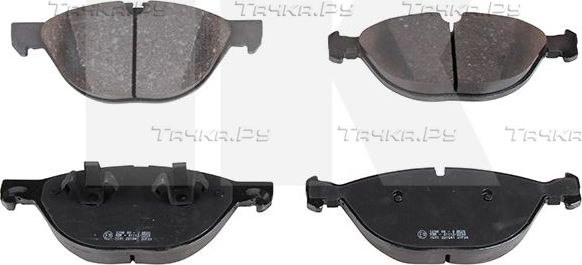 Тормозные колодки NK передние для BMW X5 III (F15) 2013-2018. Артикул 221541
