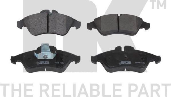 Тормозные колодки NK. Артикул 223327