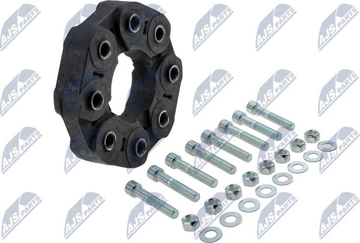 Крестовина карданного вала NTY (резина/металл). Артикул NPE-ME-001