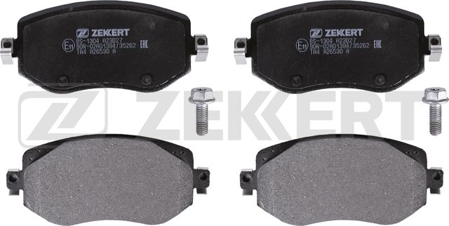 Тормозные колодки Zekkert передние для Renault Megane IV 2015-2026. Артикул BS-1304