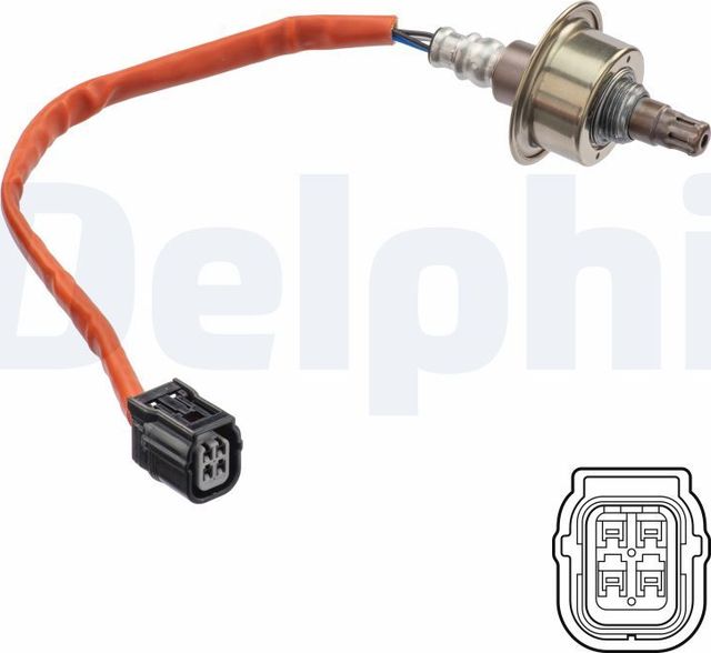 Лямбда-зонд (кислородный датчик) Delphi для Honda CR-V III 2006-2012. Артикул ES21305-12B1