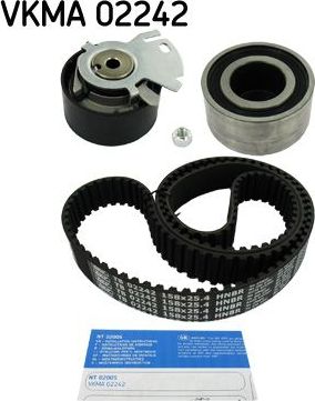 Ремень ГРМ с роликами (комплект) SKF. Артикул VKMA 02242