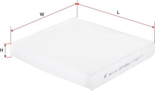 Салонный фильтр Sakura для Lexus GS III 2005-2011. Артикул CA-1114