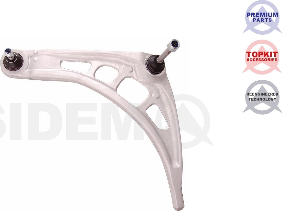 Поперечный рычаг передней подвески Sidem (алюминий). Артикул 21278 R