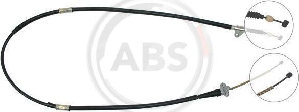 Трос ручника (тросик ручного тормоза) ABS. Артикул K16047