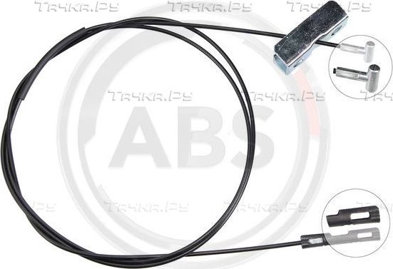 Трос ручника (тросик ручного тормоза) ABS. Артикул K13994