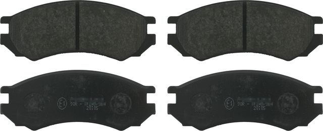 Тормозные колодки Blue Print передние для Nissan Primera P10 1990-1996. Артикул ADN14234