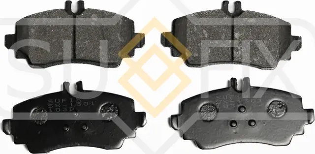 Колодки тормозные передние (Sufix). Артикул SX1301