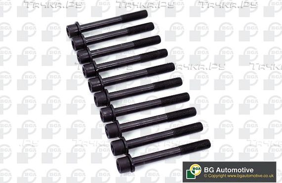 Комплект болтов ГБЦ BGA для Opel Corsa C 2000-2009. Артикул BK6371