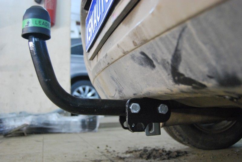 Фаркоп Лидер-Плюс для Nissan Tiida C11 хэтчбек 2004-2014. Артикул N114-A