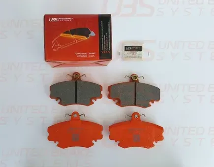 Тормозные колодки RENAULT/LADA  LOGAN 04-/10-/SANDERO I/II 08-/10-/13-/LARGUS 12-  передние без датч (UBS) UBS. Артикул b1105013