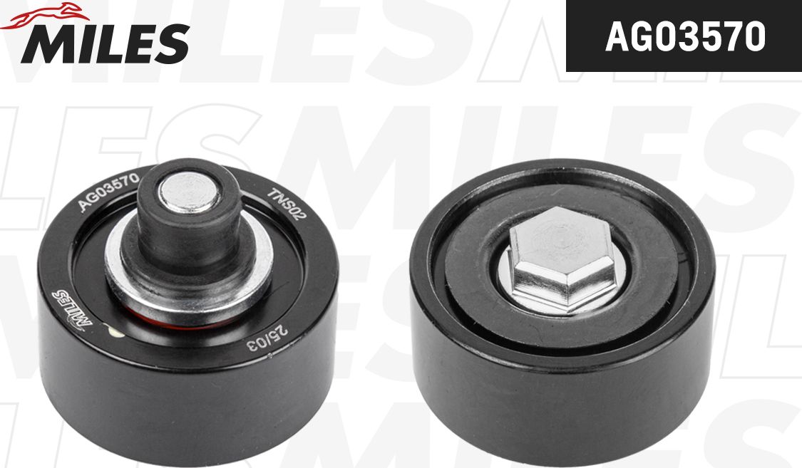 Ролик ремня приводного TOYOTA LAND CRUISER 200 07- (Miles). Артикул AG03570