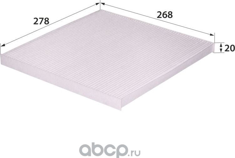 AC-209 AY684-NS016 (фильтр салонный) (RB-Exide). Артикул AC209