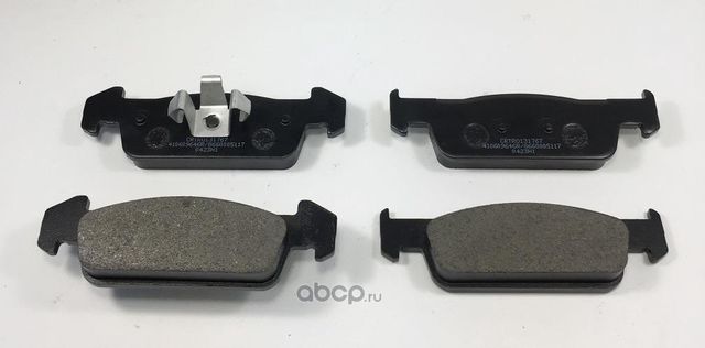 Колодки торм. передние Cartronic CRTR0131767 Аналог 410609646R/ 8660005117/ 4106 Cartronic. Артикул CRTR0131767