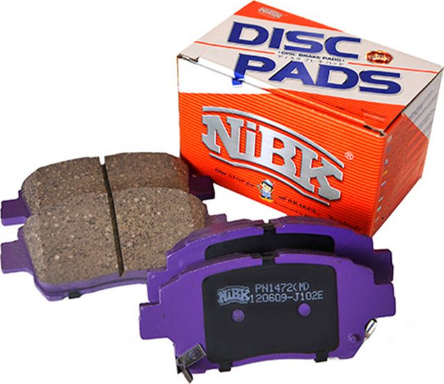 Тормозные колодки NiBK передние для Lifan Solano I (620) 2008-2016. Артикул PN1472