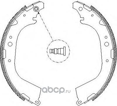 Тормозные колодки RoadHouse. Артикул 4650.01
